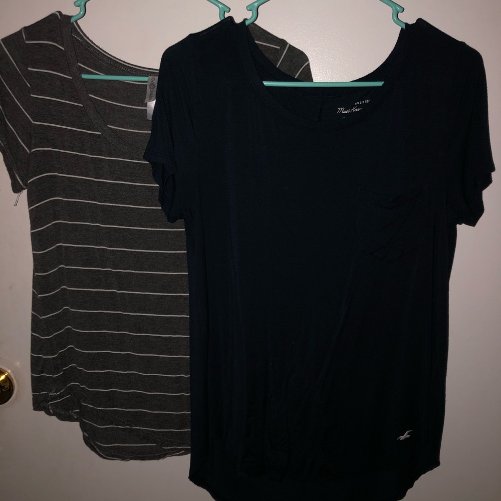 Bundle of hollister flowy t shirts